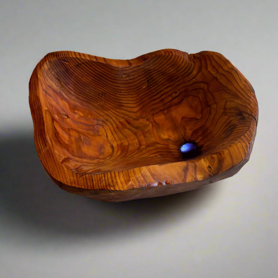 Big Cedar Bowl w/ Epoxy (Large)