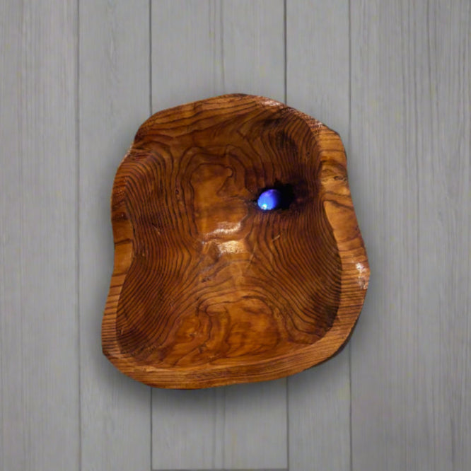 Big Cedar Bowl w/ Epoxy (Large)