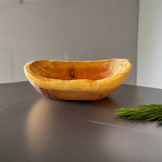 Fir oblong bowl (medium)