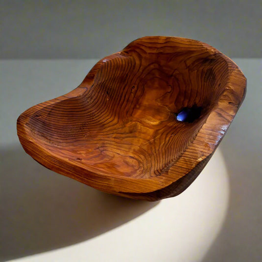 Big Cedar Bowl w/ Epoxy (Large)