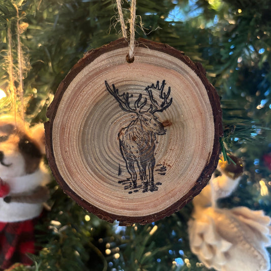Moose Ornament